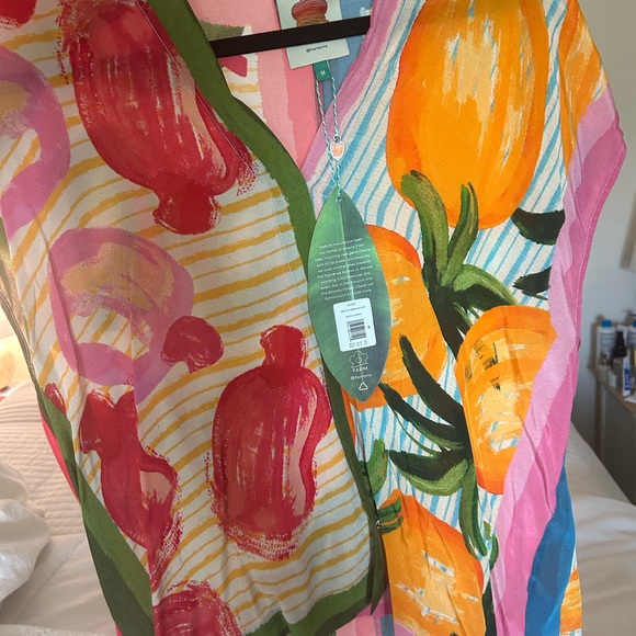 Farm Rio Fruit Scarf Top - Picture 3 of 3